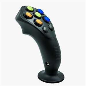 Manijas de joystick multifunción con botones y ruedecillas